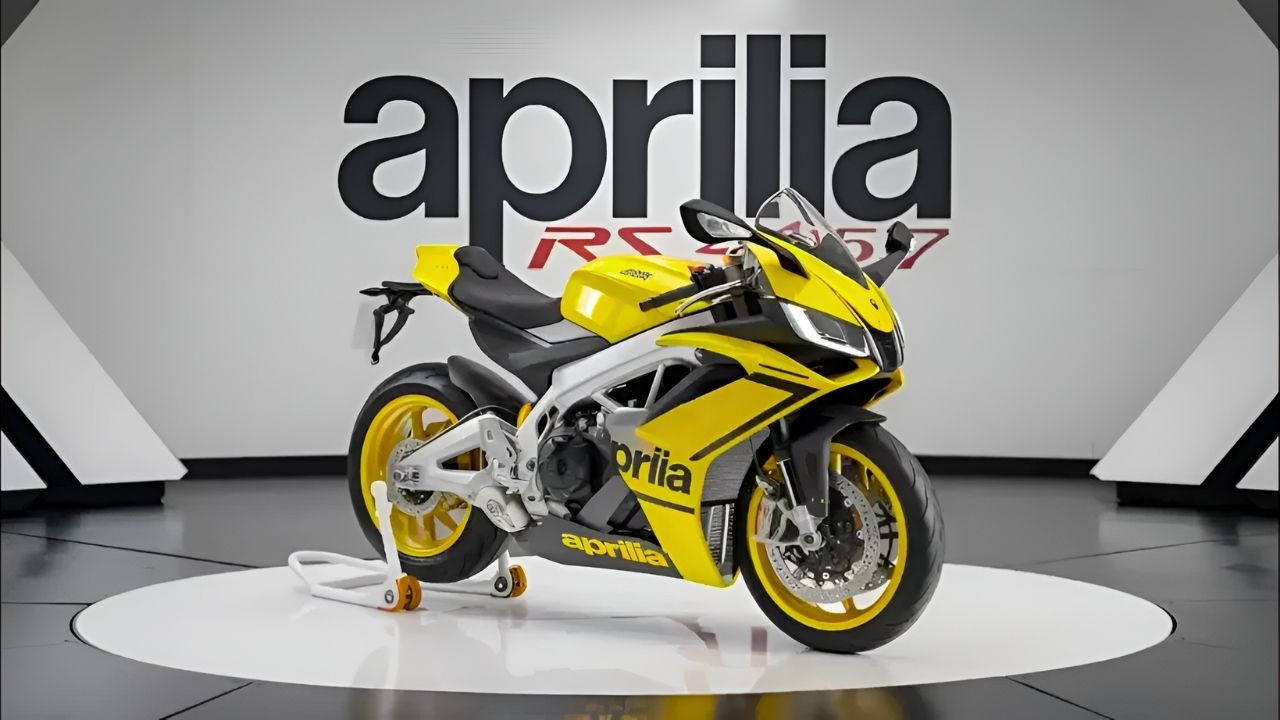 2025 Aprilia RS 457 Launched Power, Premium Design & Cutting-Edge Electronics