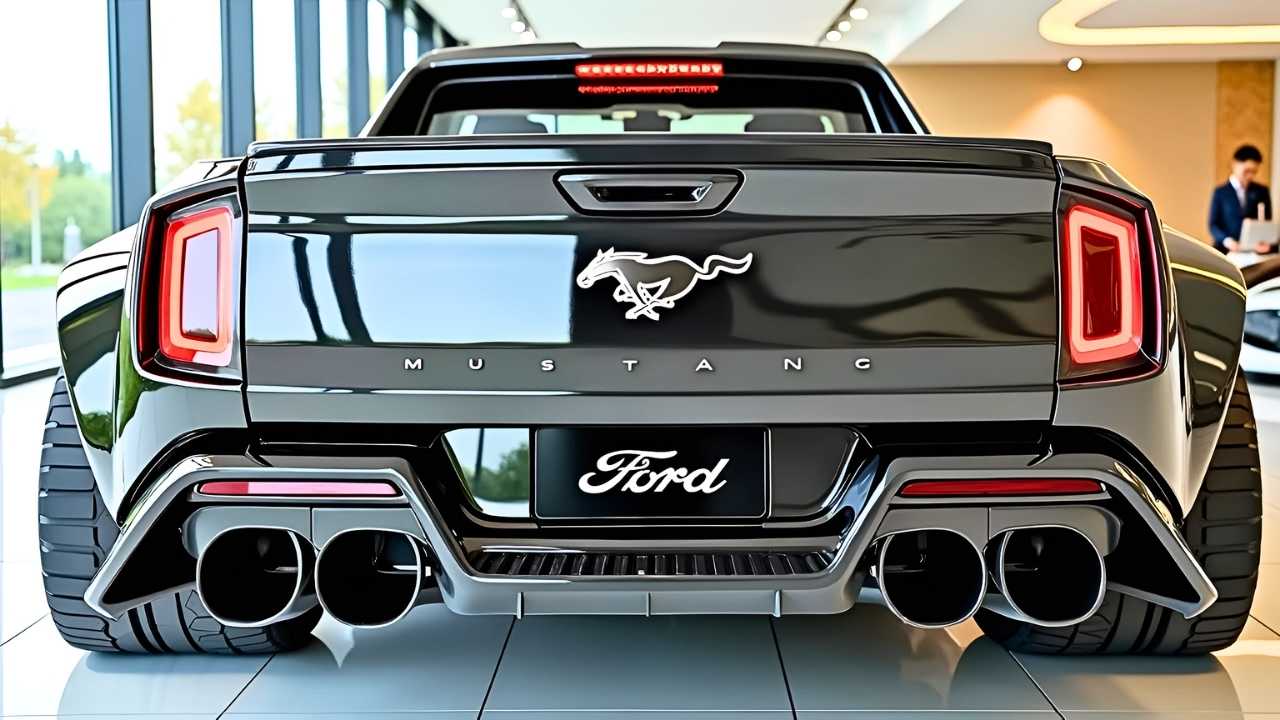 Ford Mustang Pickup Truck The Iconic Muscle Car Gets a Bold Upgrade