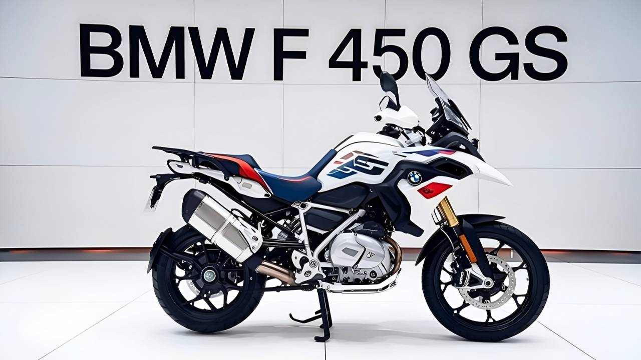 BMW F 450 GS Unveiled Next-Gen Adventure Bike with High Performance & Modern Tech