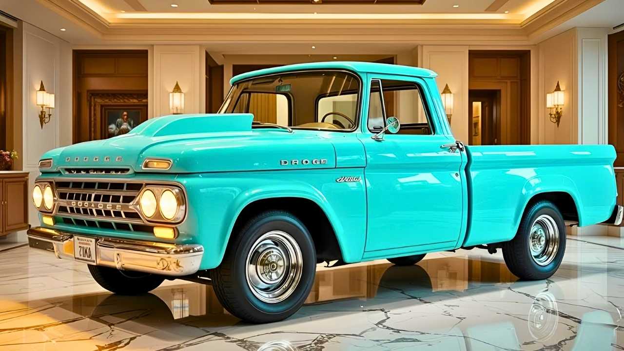 1964 Dodge D100 with 528ci Barton HEMI Classic Truck Style Meets Brutal Muscle Power in 2026
